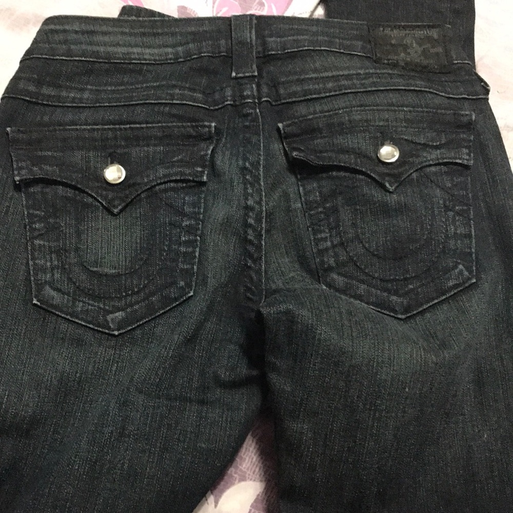 Black True religion jeans.